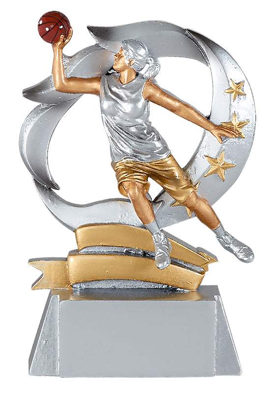 Basketball 3D Pokal Frau
