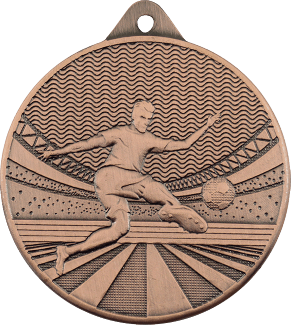Fußball Medaille Stadion