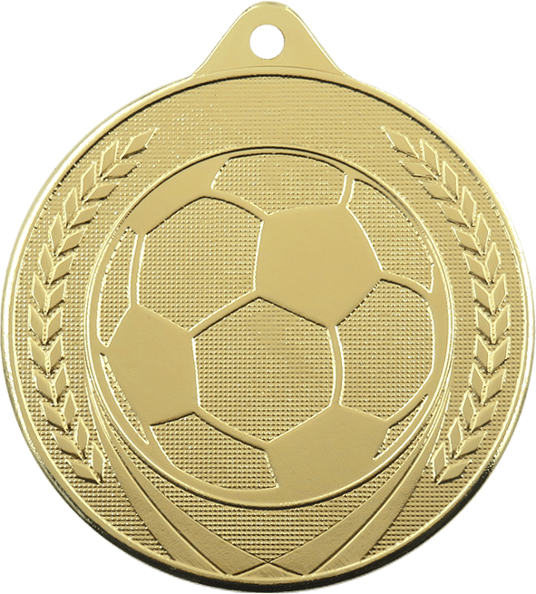 Fußball Medaille Ball