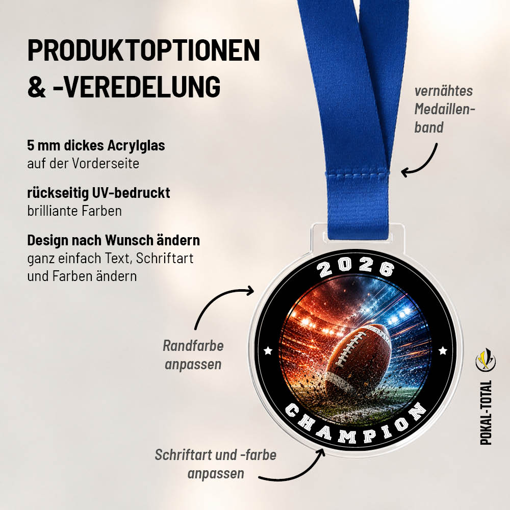 Signature Medaille Football