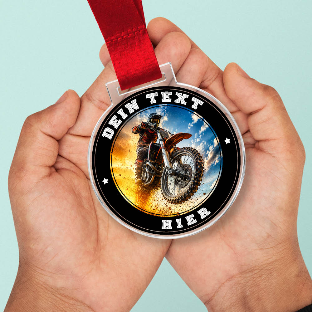 Signature Medaille Motocross