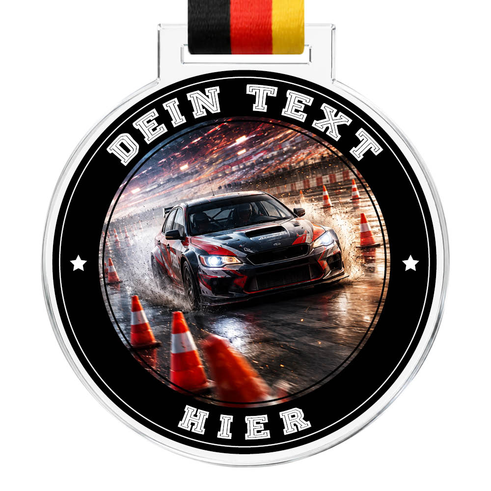 Signature Medaille Autoslalom