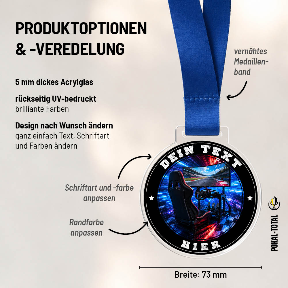 Signature Medaille Simracing