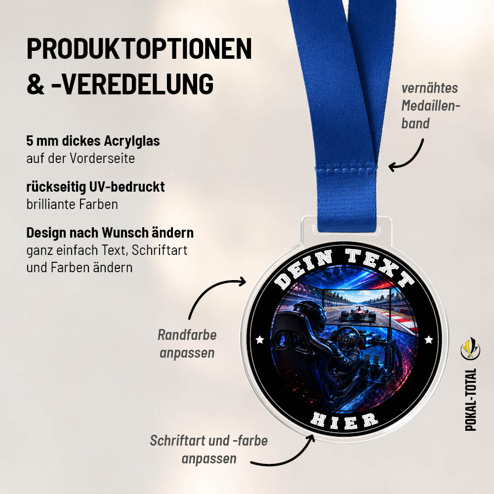 Signature Medaille E-Racing