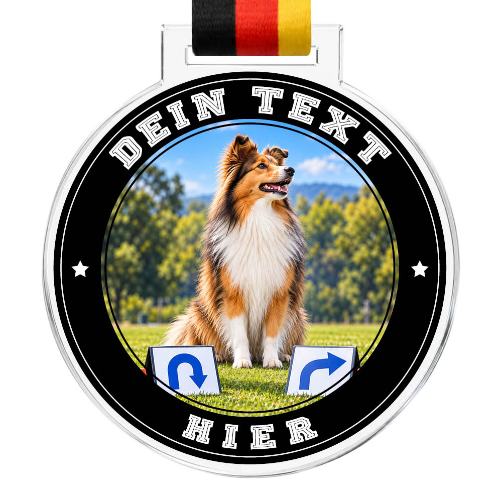 Signature Medaille Rally-Obedience – Produktansicht