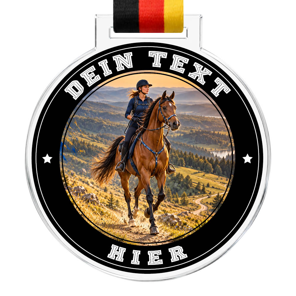 Signature Medaille Distanzreiten – Produktansicht