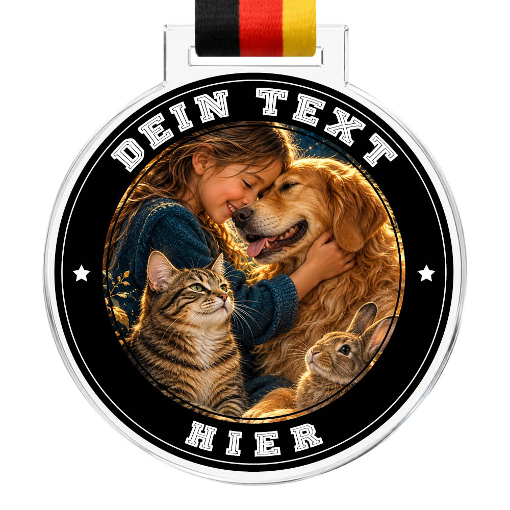 Signature Medaille Tierfreund – Produktansicht