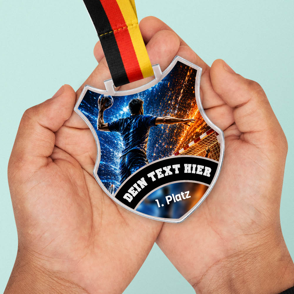 Wappen Medaille Handball