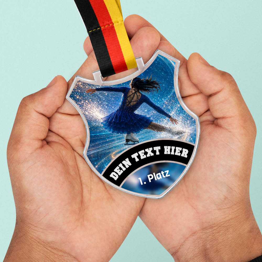 Signature Medaille Eiskunstlaufen – weitere Ansicht