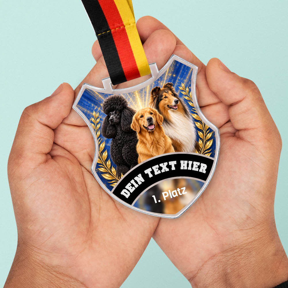 Wappen Medaille Rasse-Show – weitere Ansicht