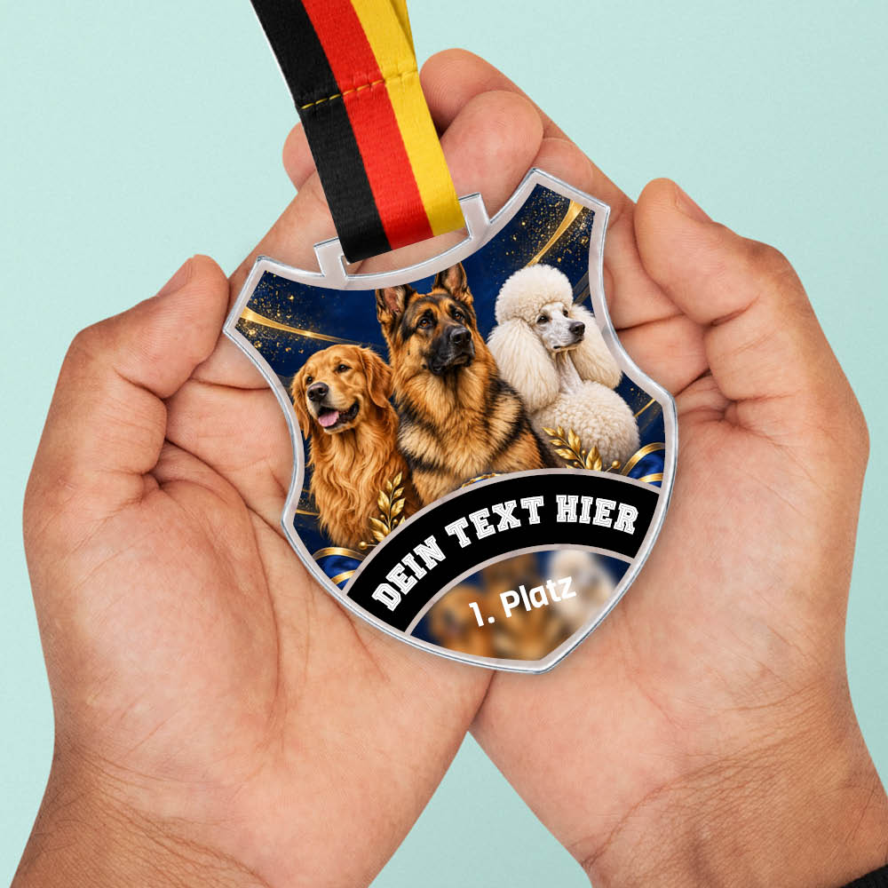 Wappen Medaille Hundeausstellungen – weitere Ansicht