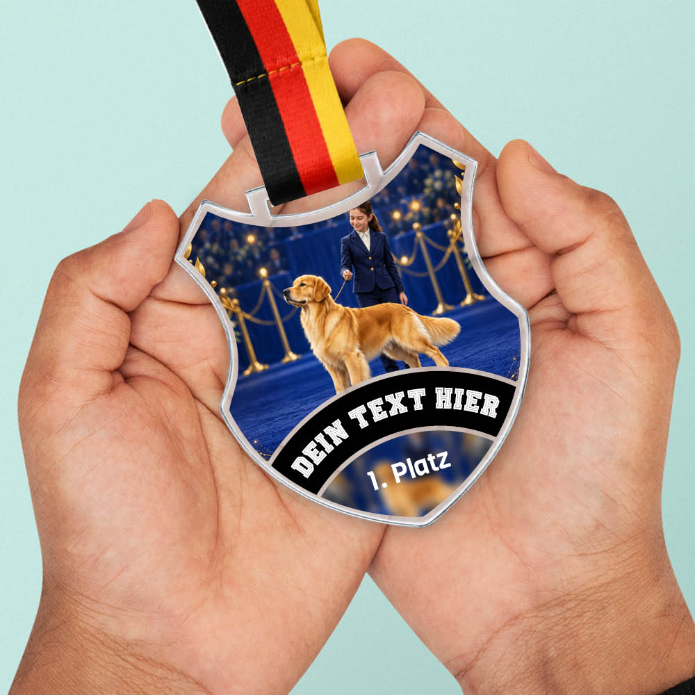 Wappen Medaille Junior Handling – weitere Ansicht