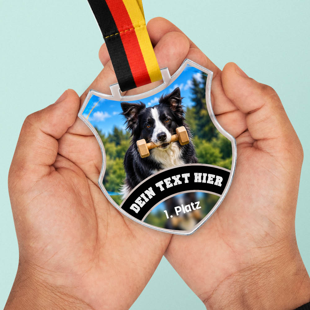 Wappen Medaille Obedience – weitere Ansicht