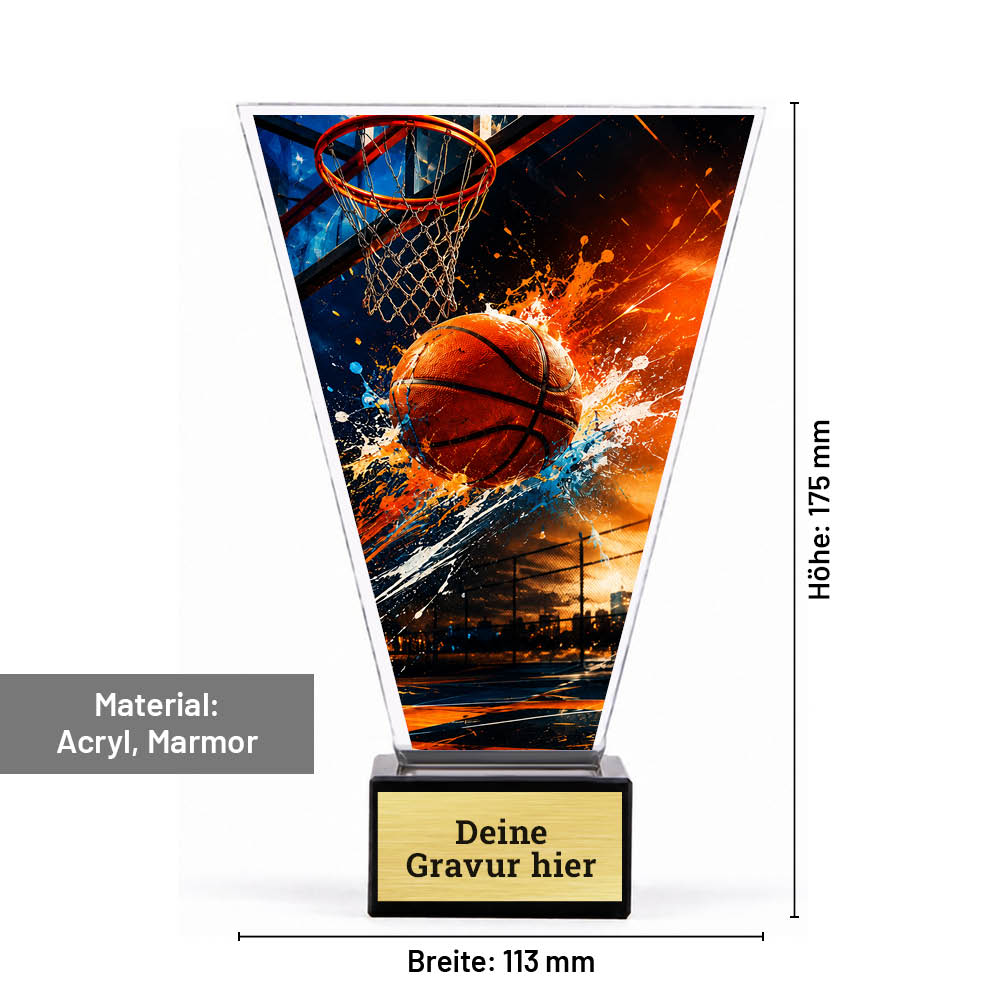 Signature Glaspokal Basketball