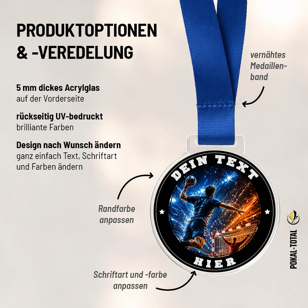 Signature Medaille Handball
