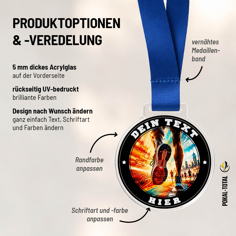 Signature Medaille Laufen