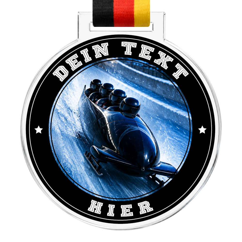 Signature Medaille Team Bobfahren – Produktansicht