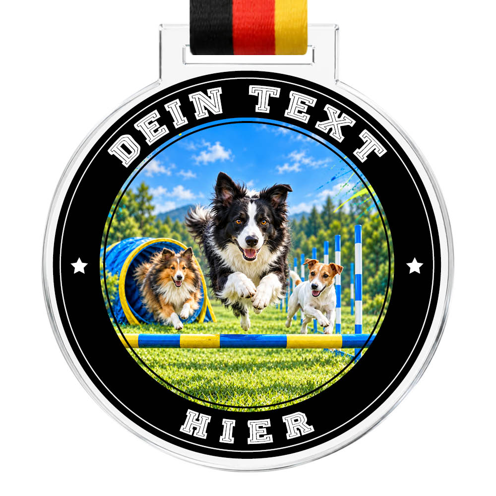 Signature Medaille Agility – Produktansicht