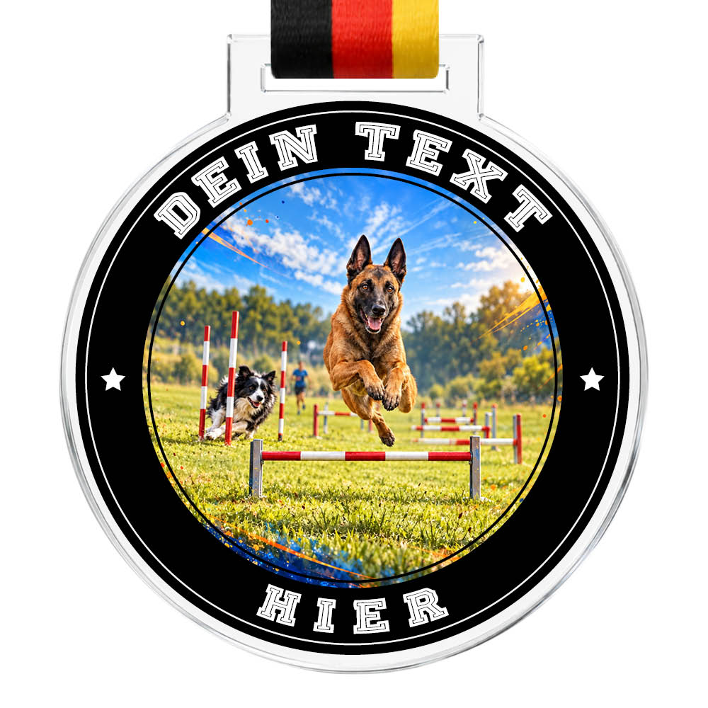 Signature Medaille Turnierhundesport Vierkampf CSC – Produktansicht