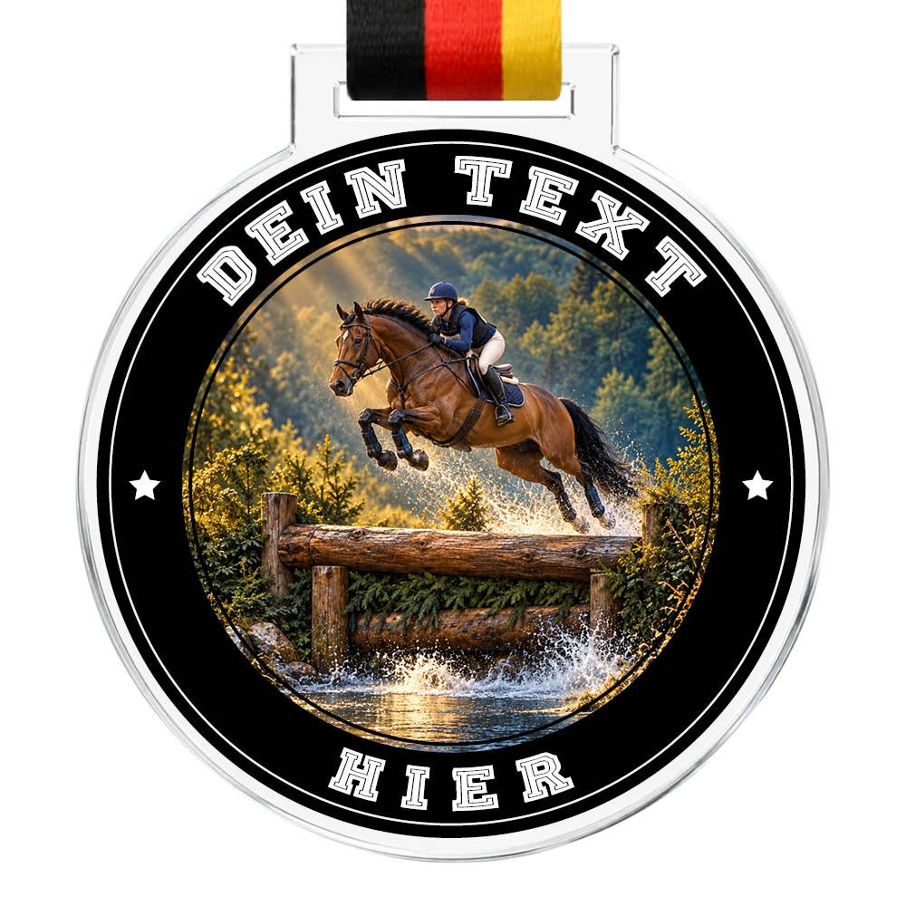 Signature Medaille Vielseitigkeitsreiten – Produktansicht