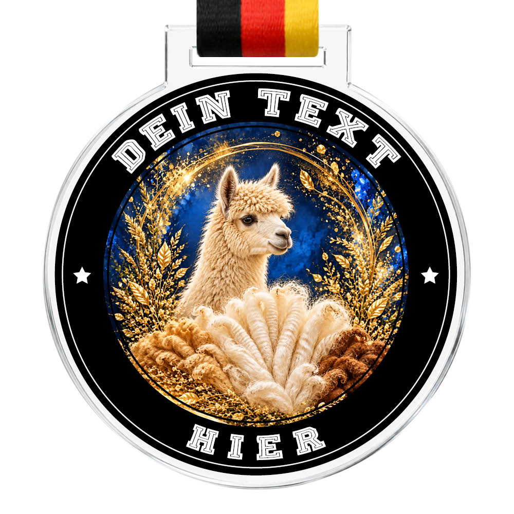 Signature Medaille Vliesshow – Produktansicht