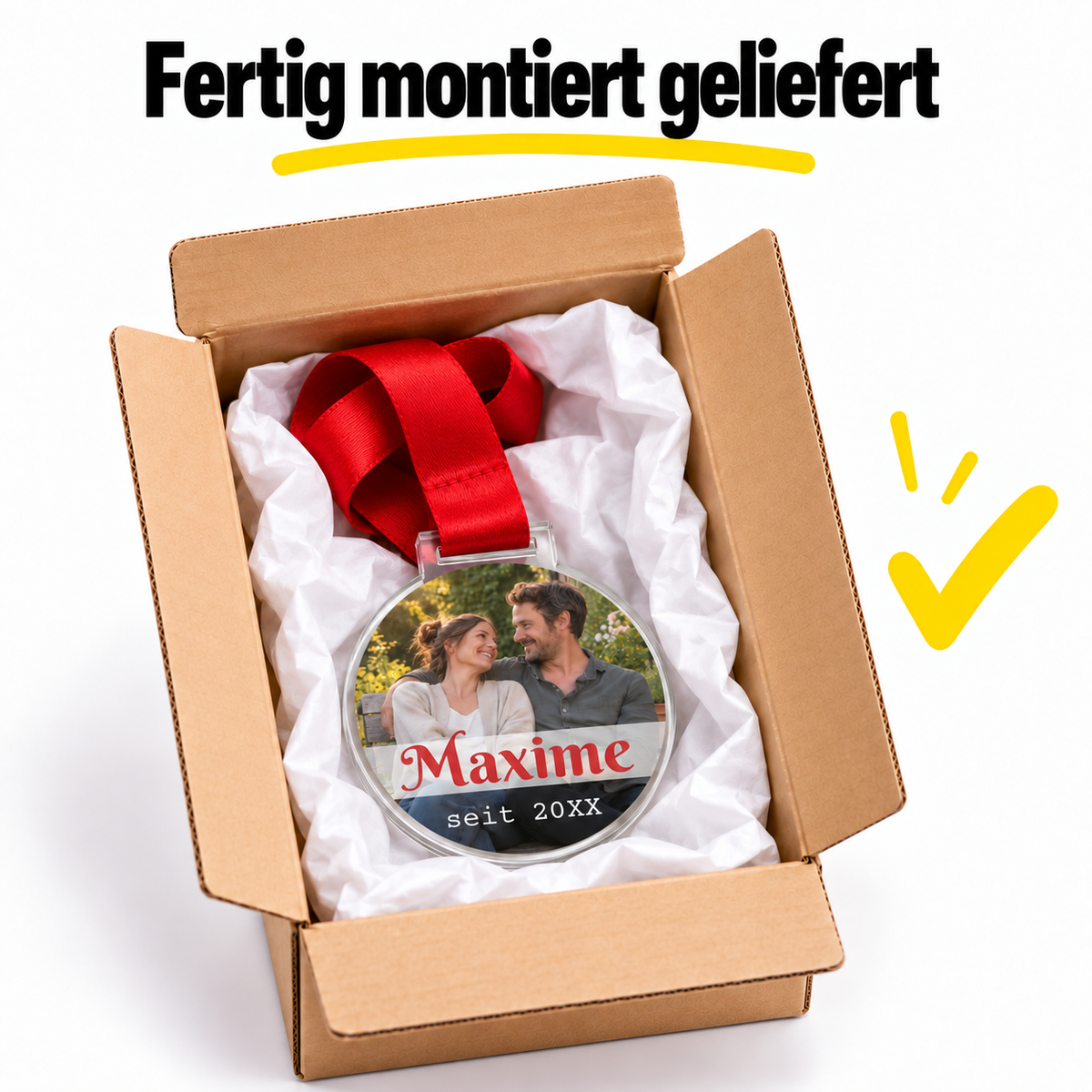 Signature Medaille selbst gestalten