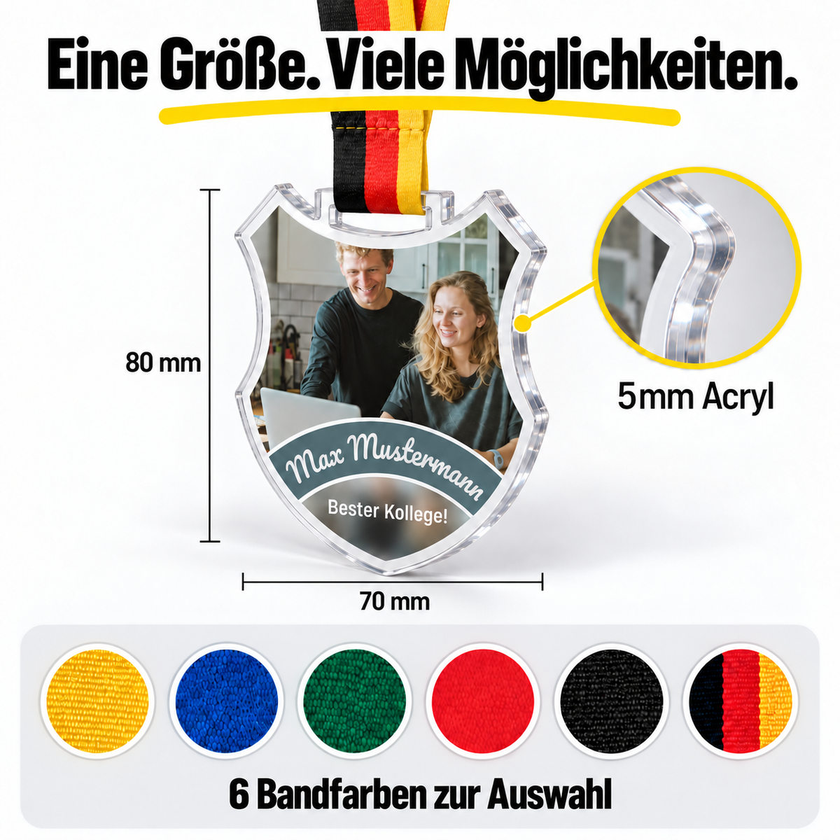 Wappen Medaille selbst gestalten