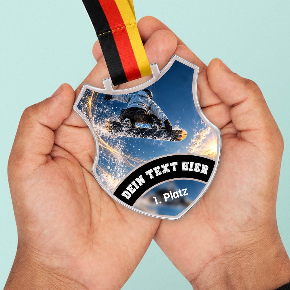 Signature Medaille Snowboardspringen – weitere Ansicht