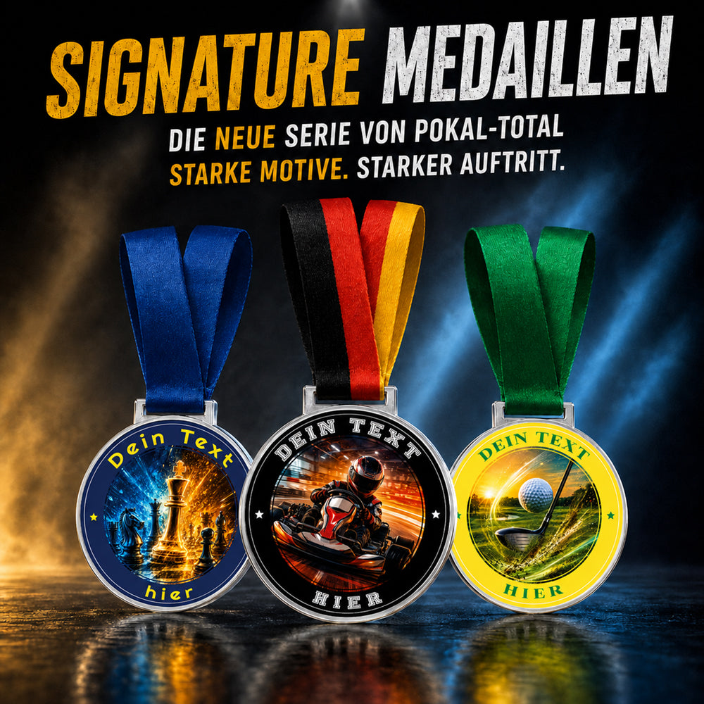 Signature Medaille Autoslalom
