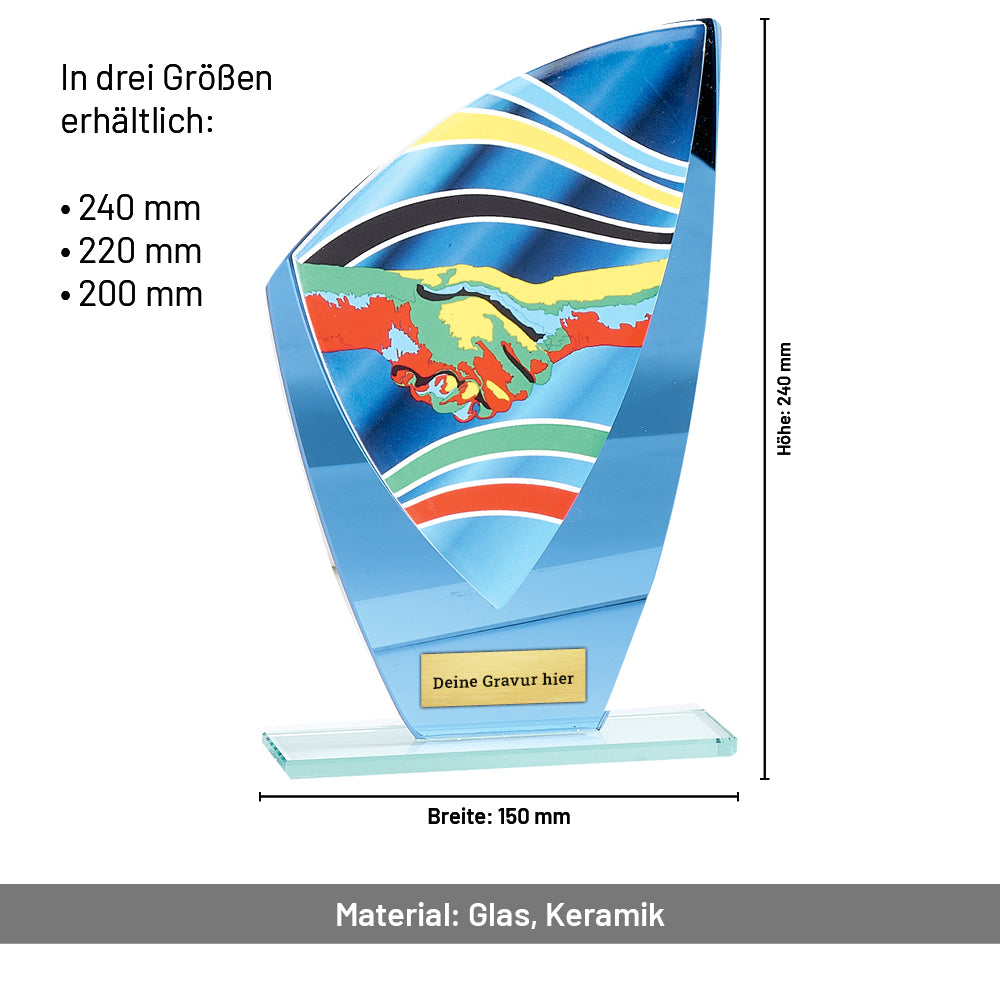 Fair Play Glaspokal verspiegelt